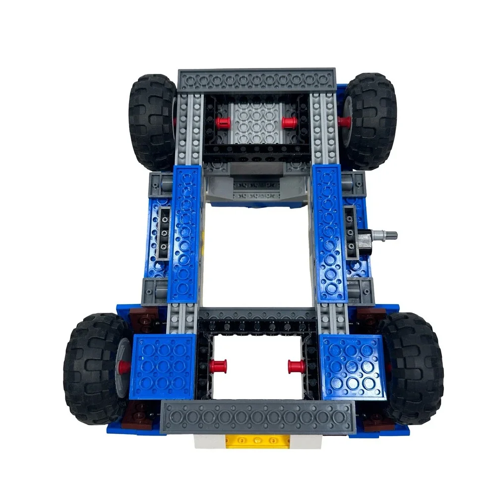 LEGO Jurassic World T-Rex Tracker Vehicle Base 75918‎ Partially Built INCOMPLETE